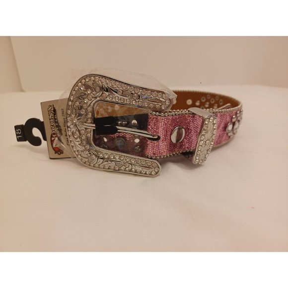 Nocona Men's Embossed Red/Tan White Weaved Leather Belt – La Raza Western Wear